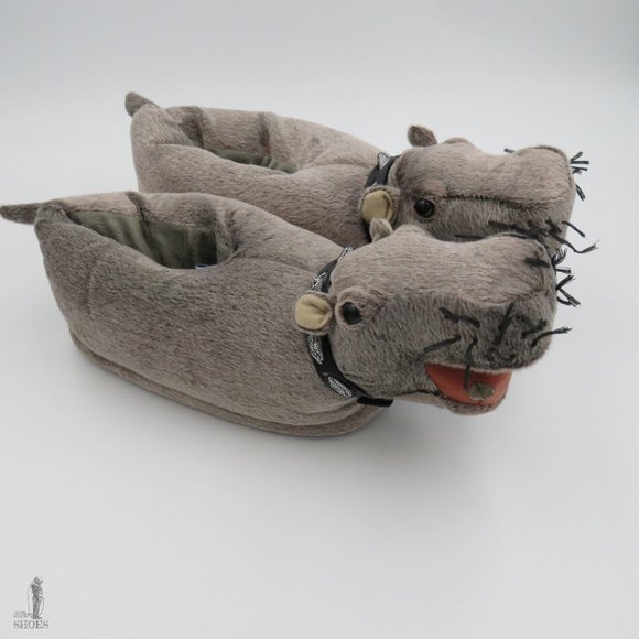 CBS Studios - NCIS Bert the Farting Hippo Slippers - Picture 4 of 15